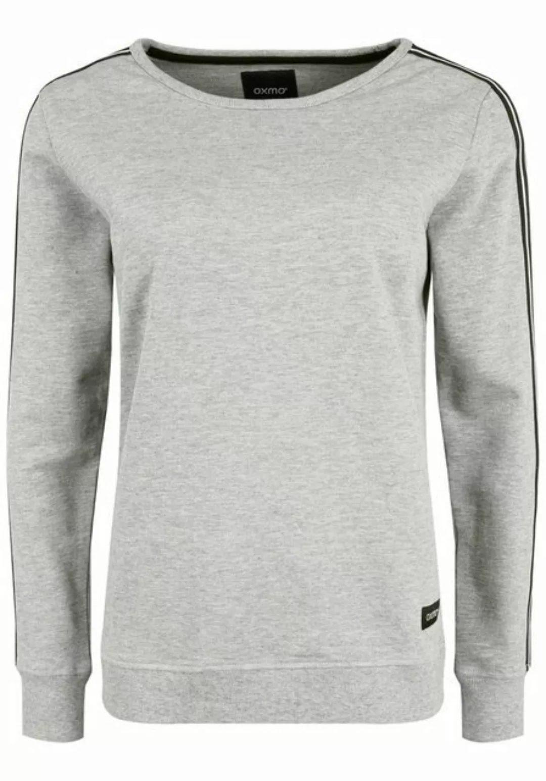 OXMO Sweatshirt OXGabita Sportlicher Sweatpullover mit Galonstreifen günstig online kaufen