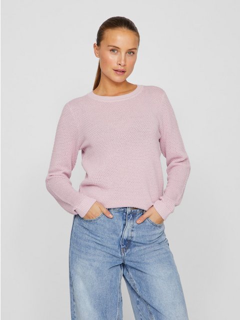 Vila Rundhalspullover VIDALO O-NECK L/S KNIT TOP- NOOS günstig online kaufen