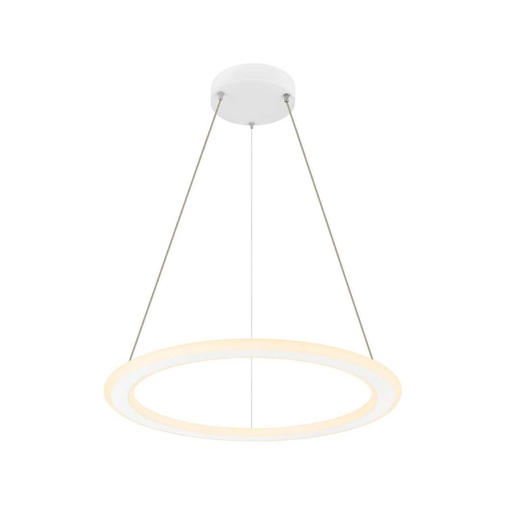 LED Pendelleuchte One Flat Pd in Weiß 23W 2050lm günstig online kaufen