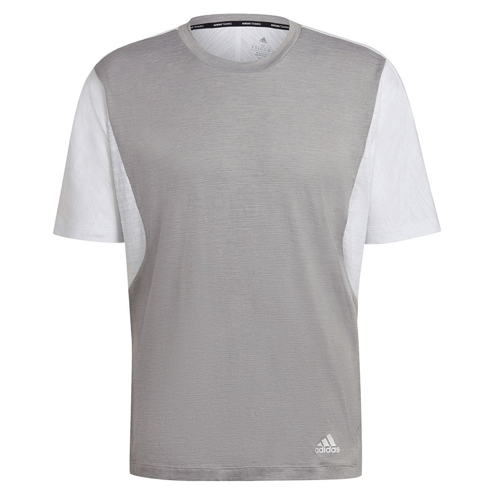 Adidas Wb Kurzarm T-shirt S Mgh Solid Grey / White günstig online kaufen