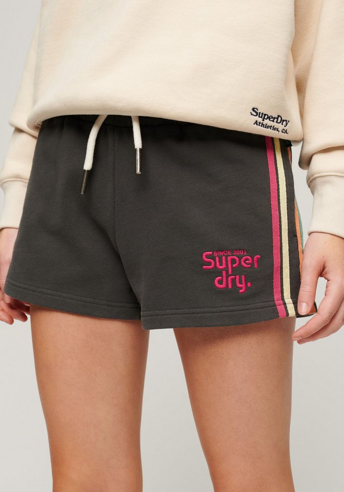 Superdry Sweatshorts RAINBOW SIDE STRIPE LOGO SHORT günstig online kaufen