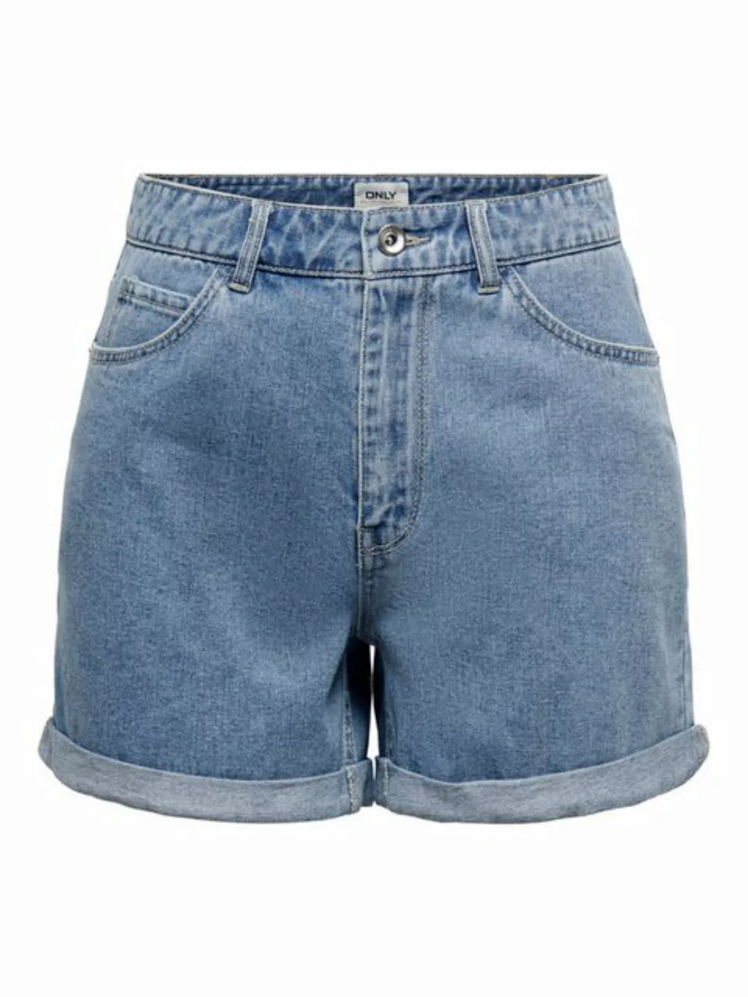 ONLY Shorts Only Damen Mom kurze Jeans-Hose - OnlVega Shorts High-Waist günstig online kaufen