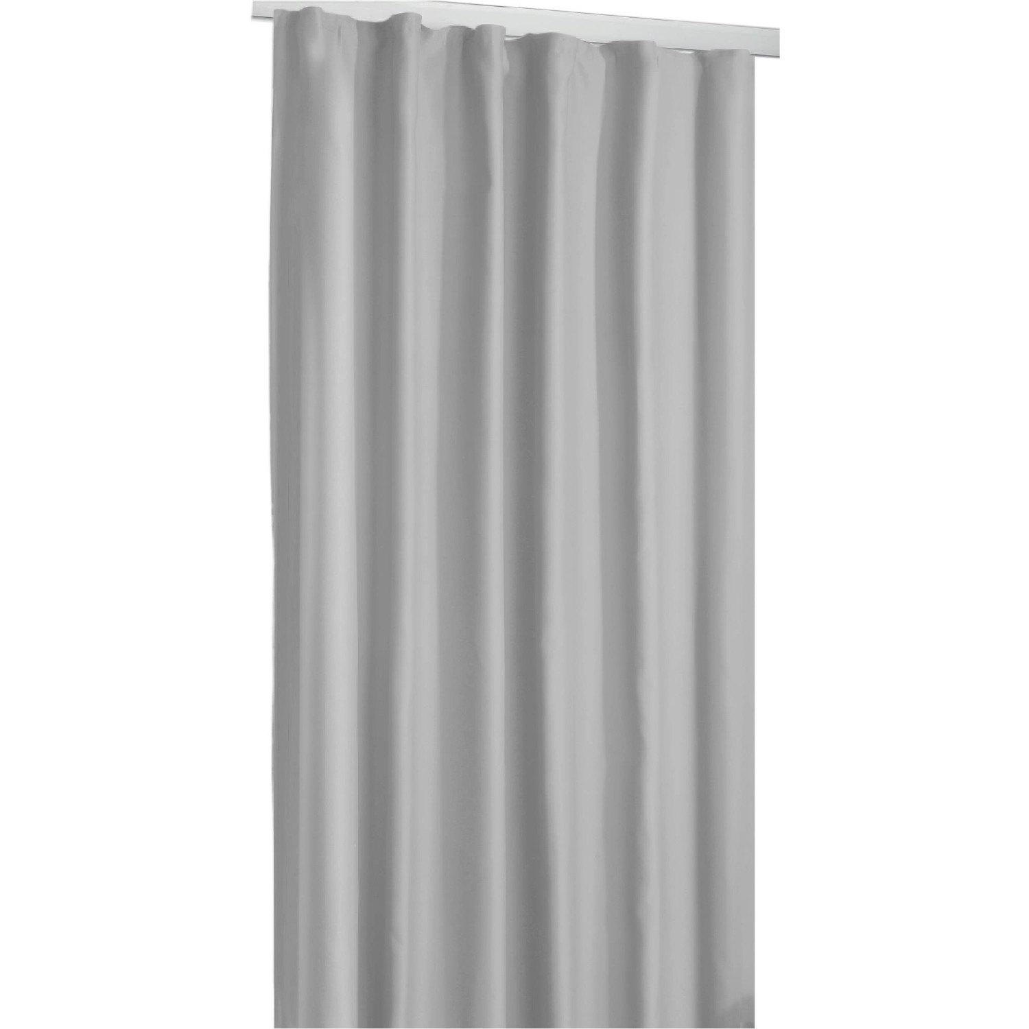 Arsvita Verdunkelungsgardine Universalband Shadow 270 cm x 245 cm Grau günstig online kaufen