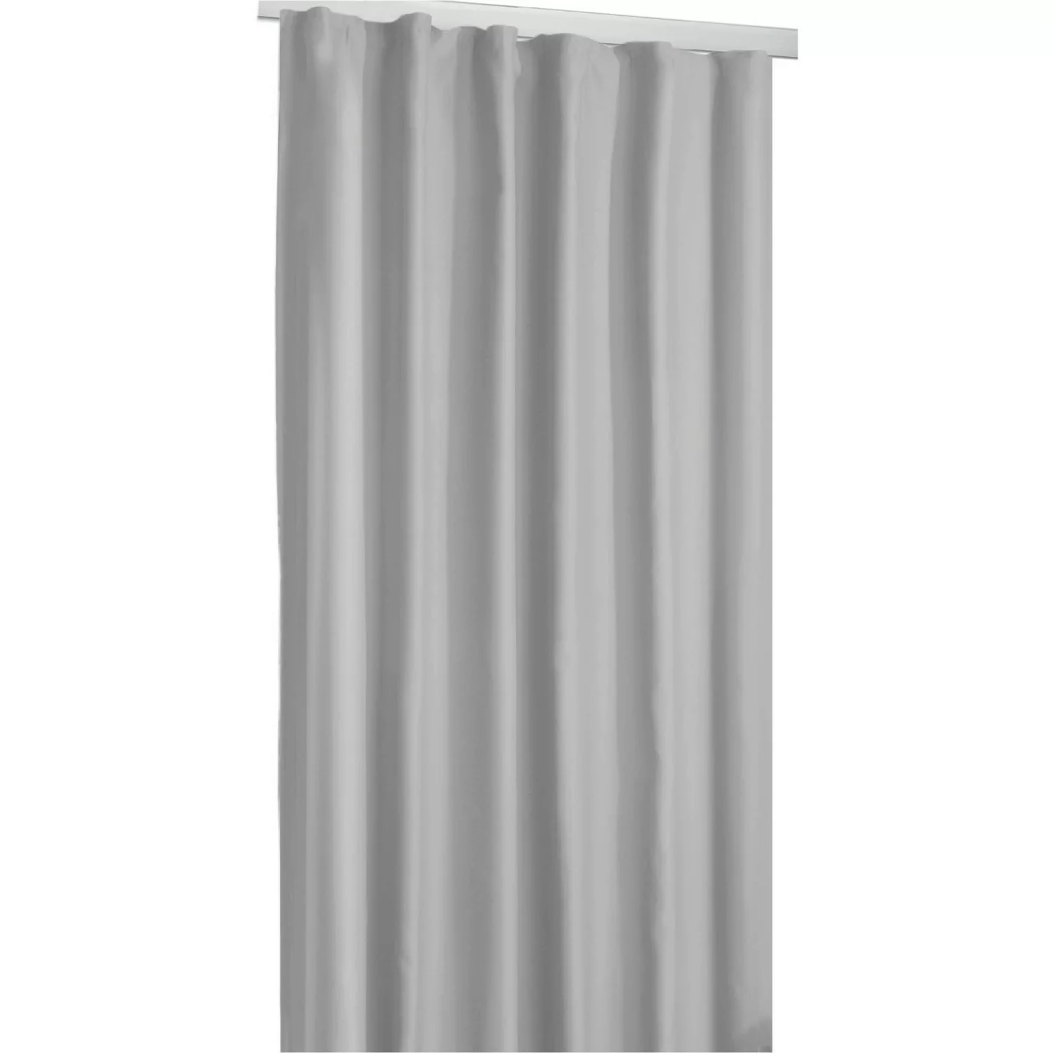 Arsvita Verdunkelungsgardine Universalband Shadow 135 cm x 295 cm Grau günstig online kaufen