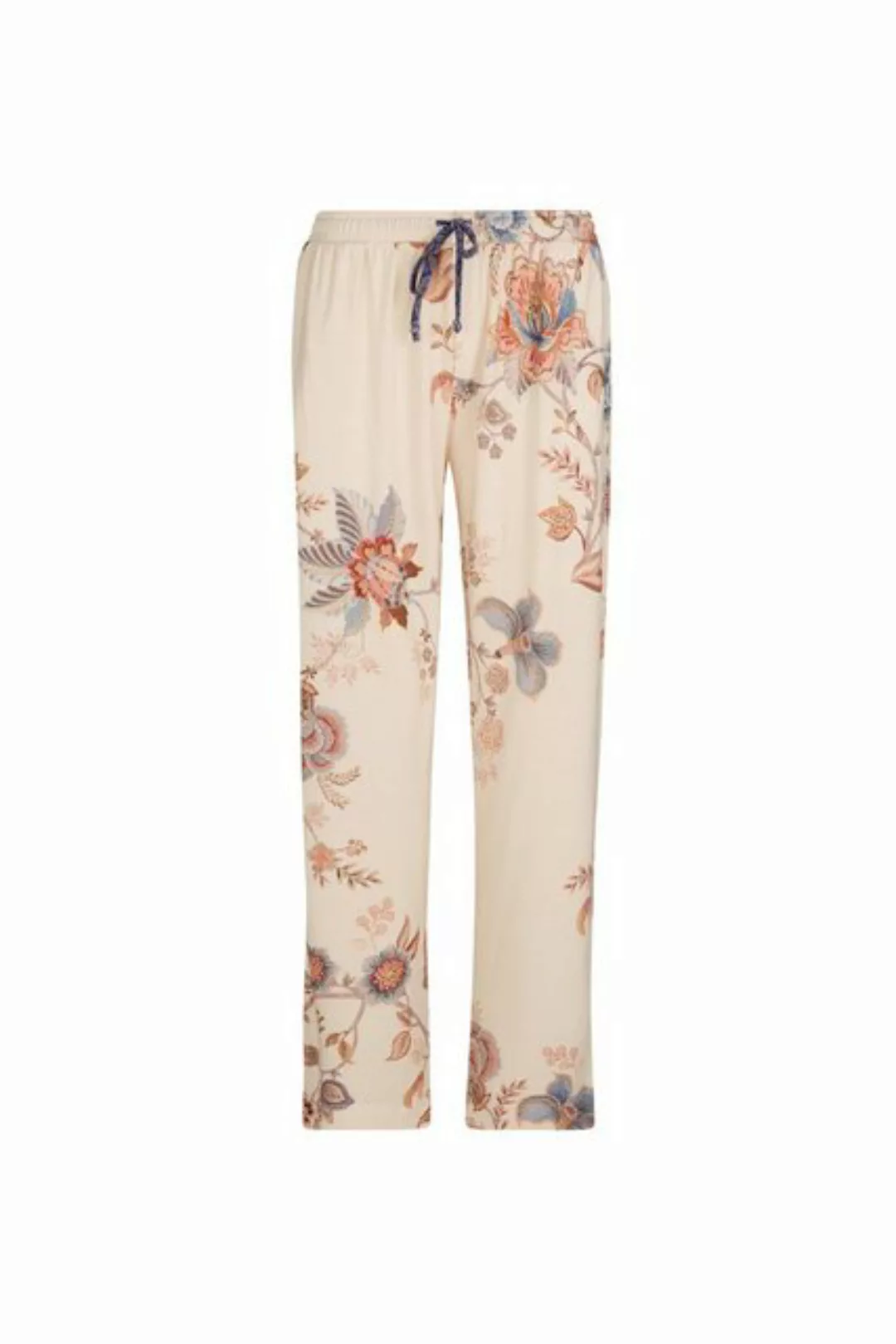 Loungehose Belin Long Trousers Cece Fiore White S günstig online kaufen