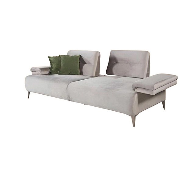 Xlmoebel 3-Sitzer Helles Beige Sofa Designer 3-Sitzer WZ Edle Couch Moderne günstig online kaufen