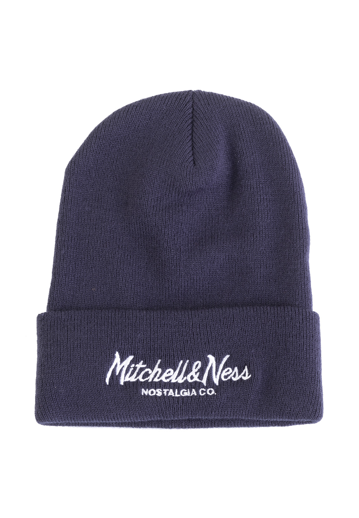 Mitchell & Ness Beanie Intil532 PINSCRIPT Dunkleblau Weiß günstig online kaufen