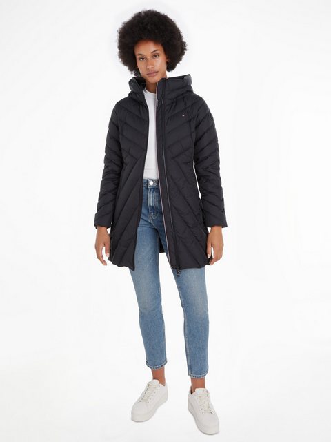 Tommy Hilfiger Steppmantel "CHEVRON MW PADDED COAT", mit mittelstarker Watt günstig online kaufen