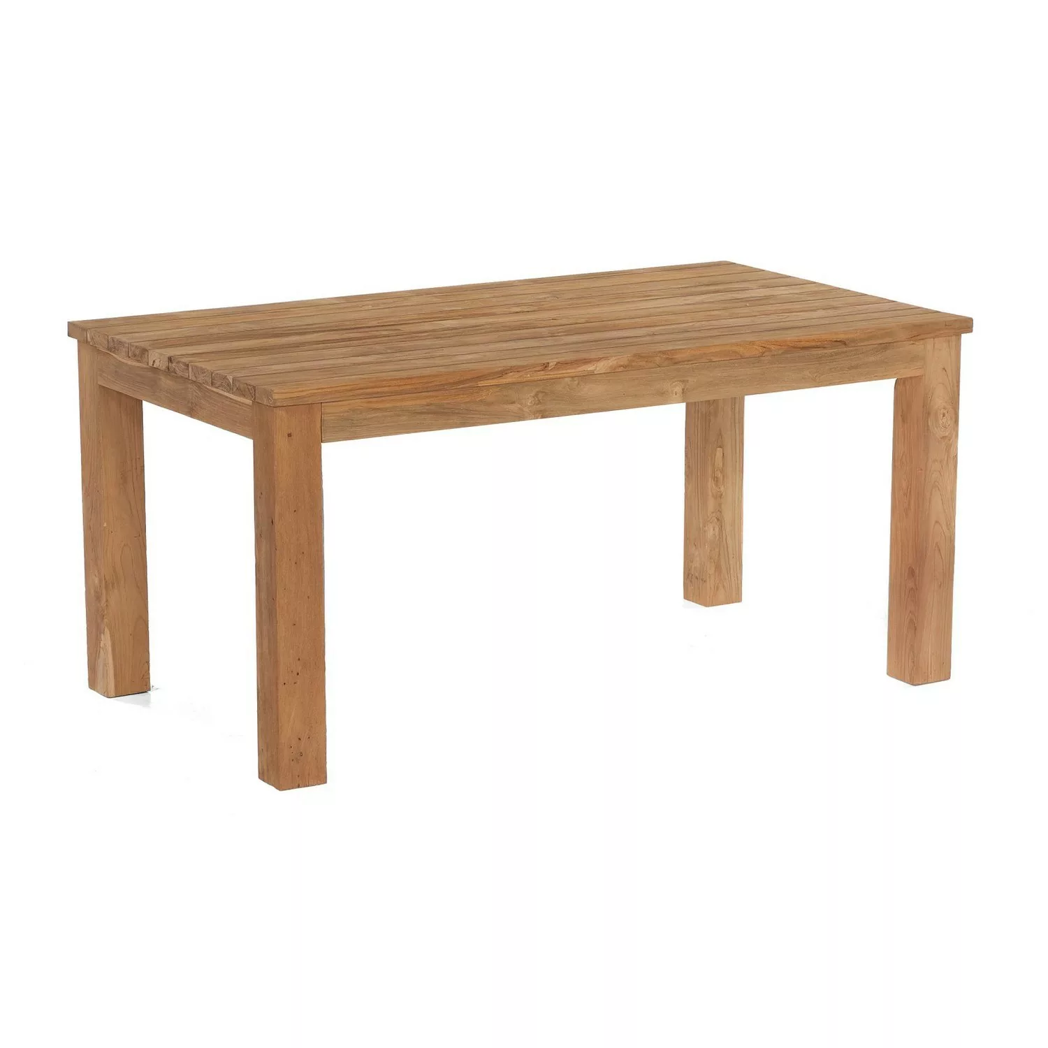 Natur24 Charleston Tisch 160x90 Teak Natur günstig online kaufen