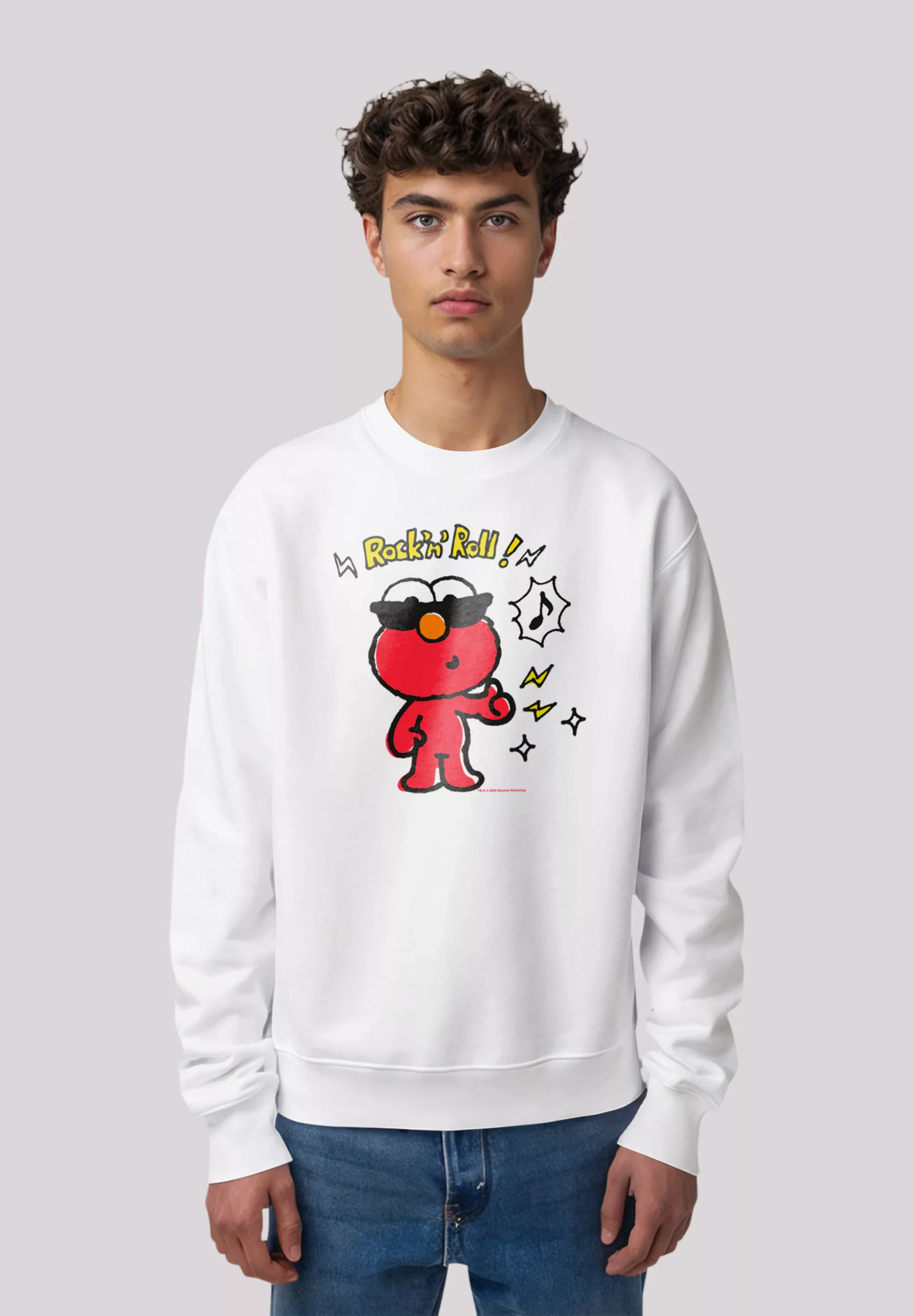 F4NT4STIC Sweatshirt "Sesamstraße Elmo´s Rock´n Roll", Premium Qualität günstig online kaufen