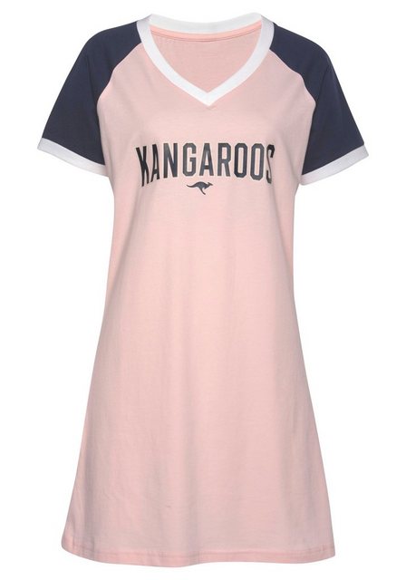 KangaROOS Bigshirt mit kontrastfarbenen Raglanärmeln günstig online kaufen