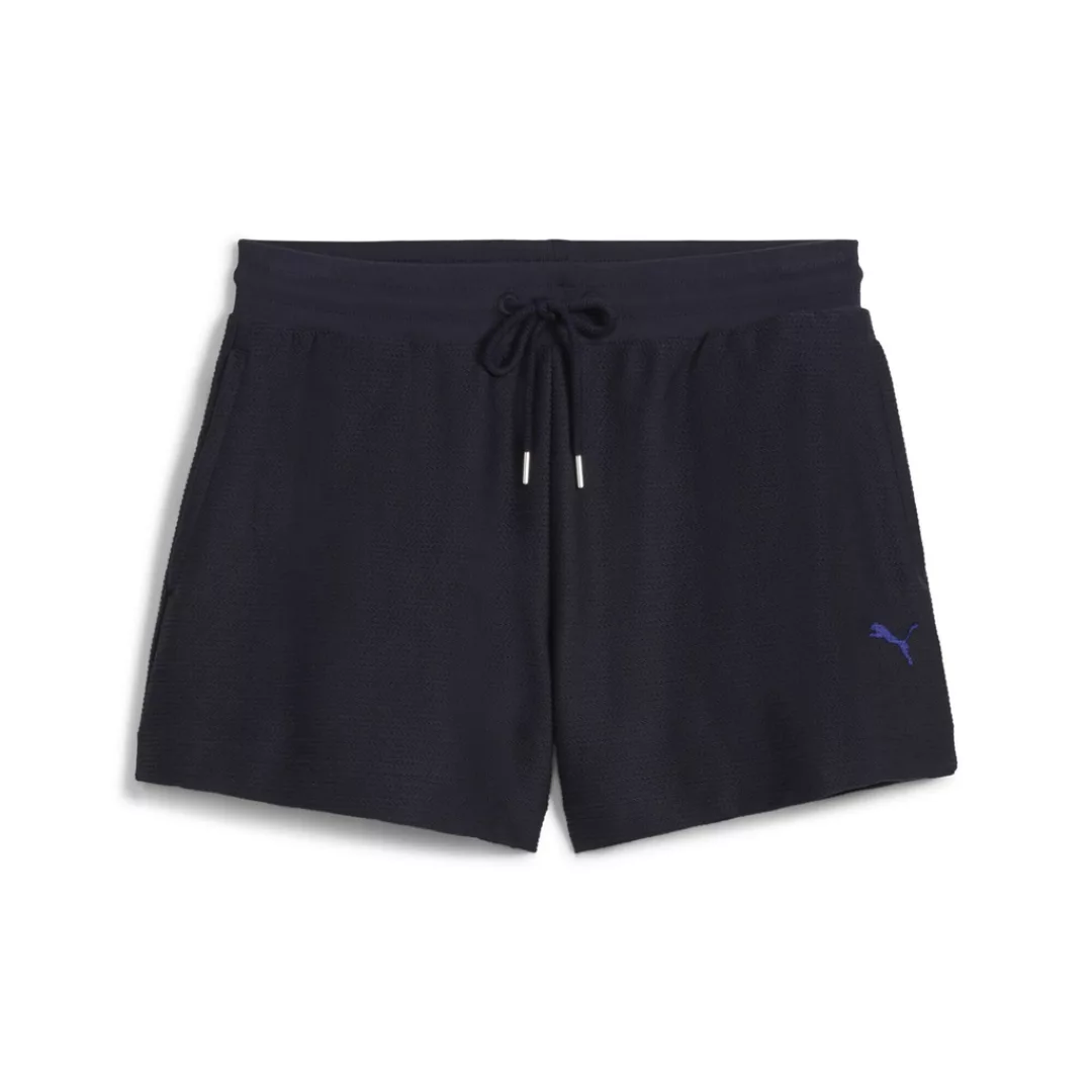 PUMA Sporthose "PREMIUM ESS 4" Jacquard-Shorts in A-Linie Damen" günstig online kaufen