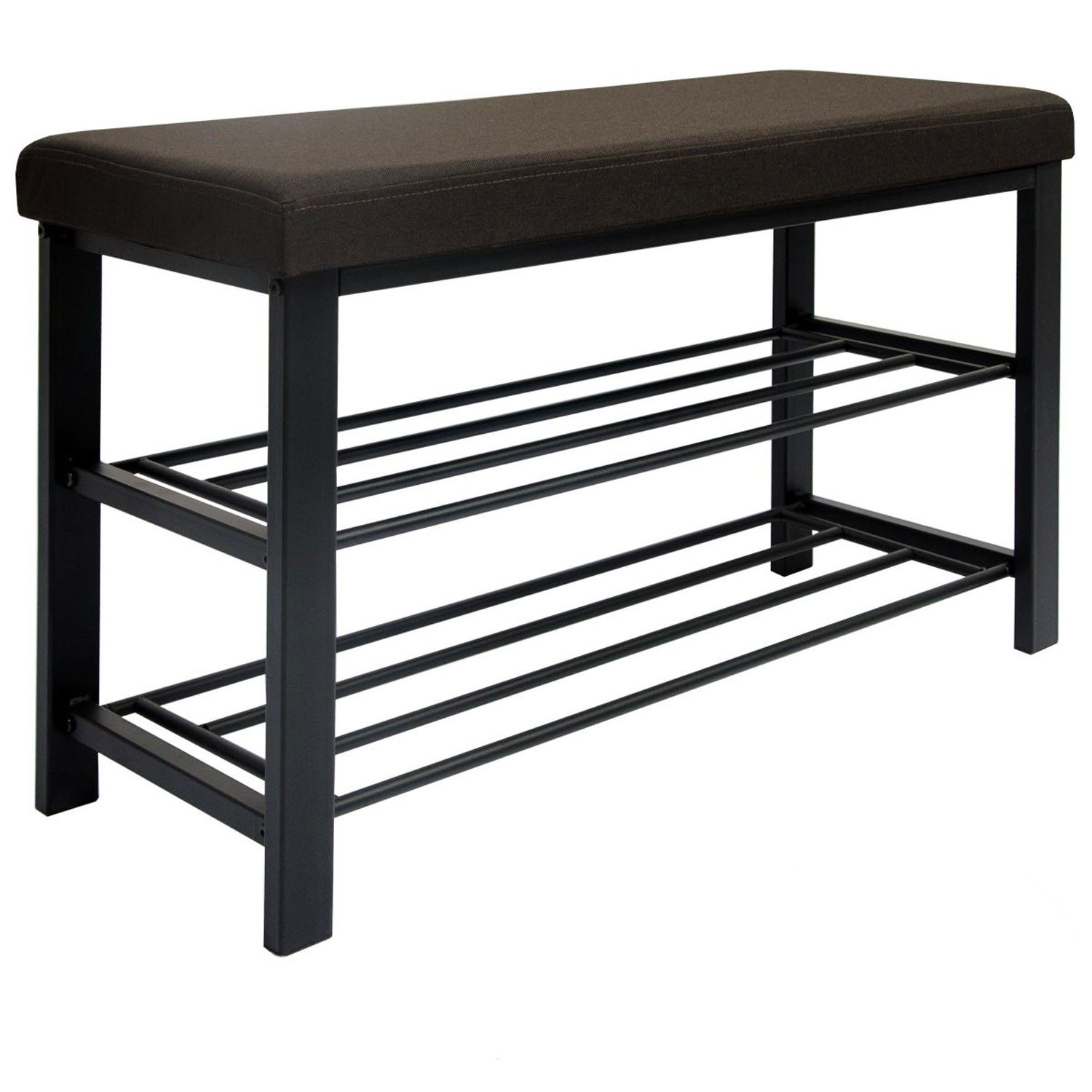 DuneDesign Schuhregal Schuhbank mit Polster 81x32x50 günstig online kaufen