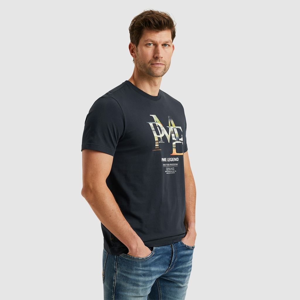 PME LEGEND T-Shirt, mit Logo Print günstig online kaufen