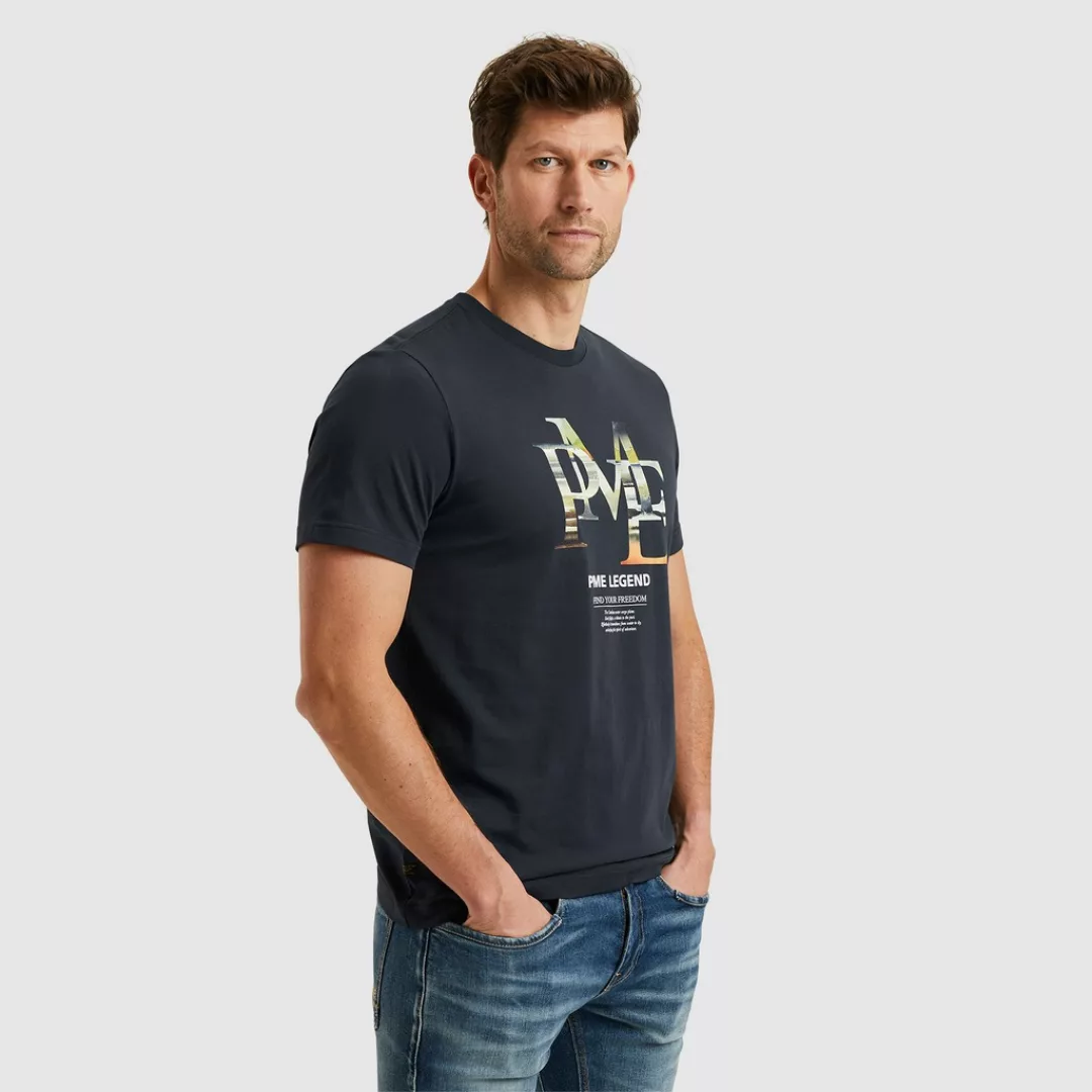 PME LEGEND T-Shirt, mit Logo Print günstig online kaufen