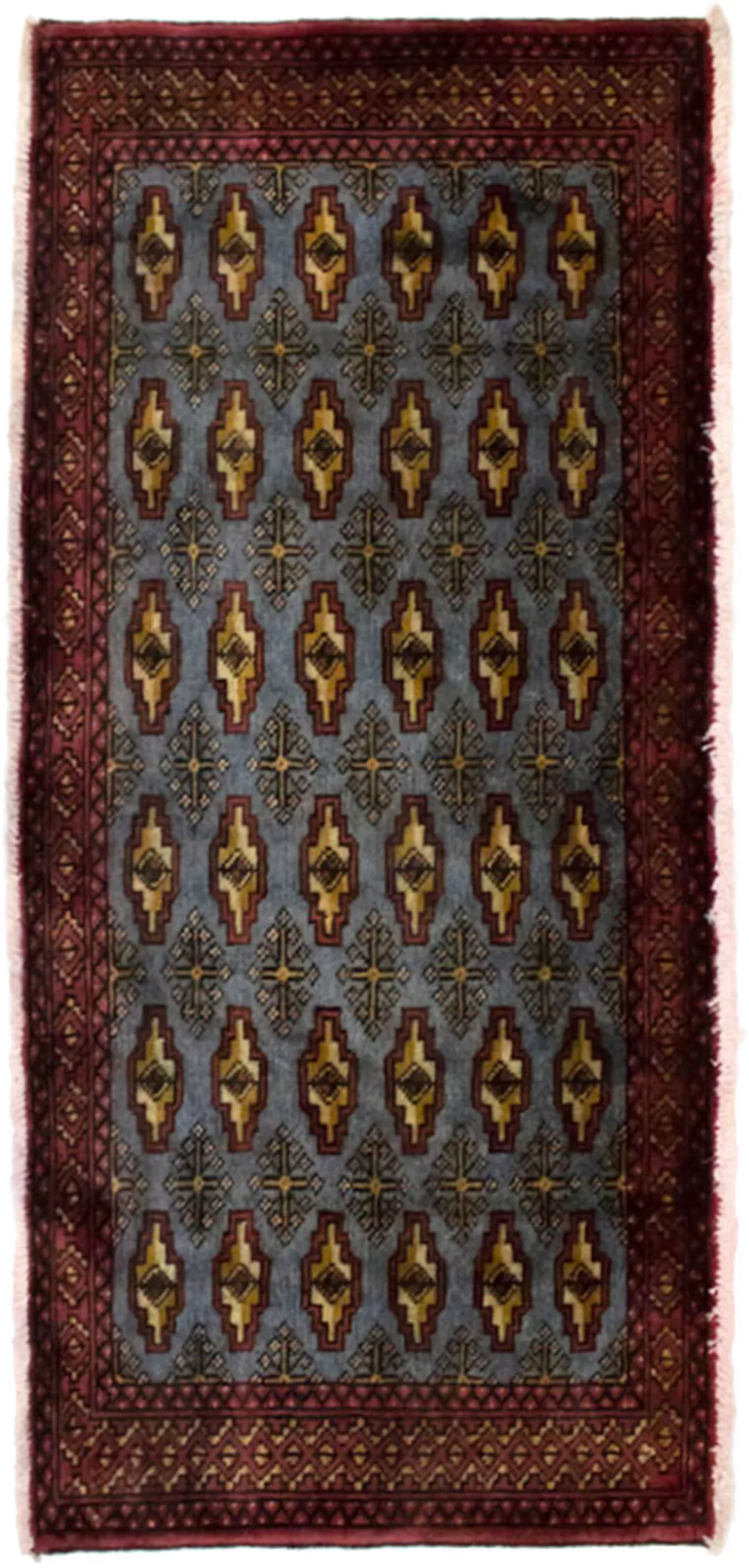 morgenland Wollteppich »Turkaman Teppich handgeknüpft graü«, rechteckig günstig online kaufen