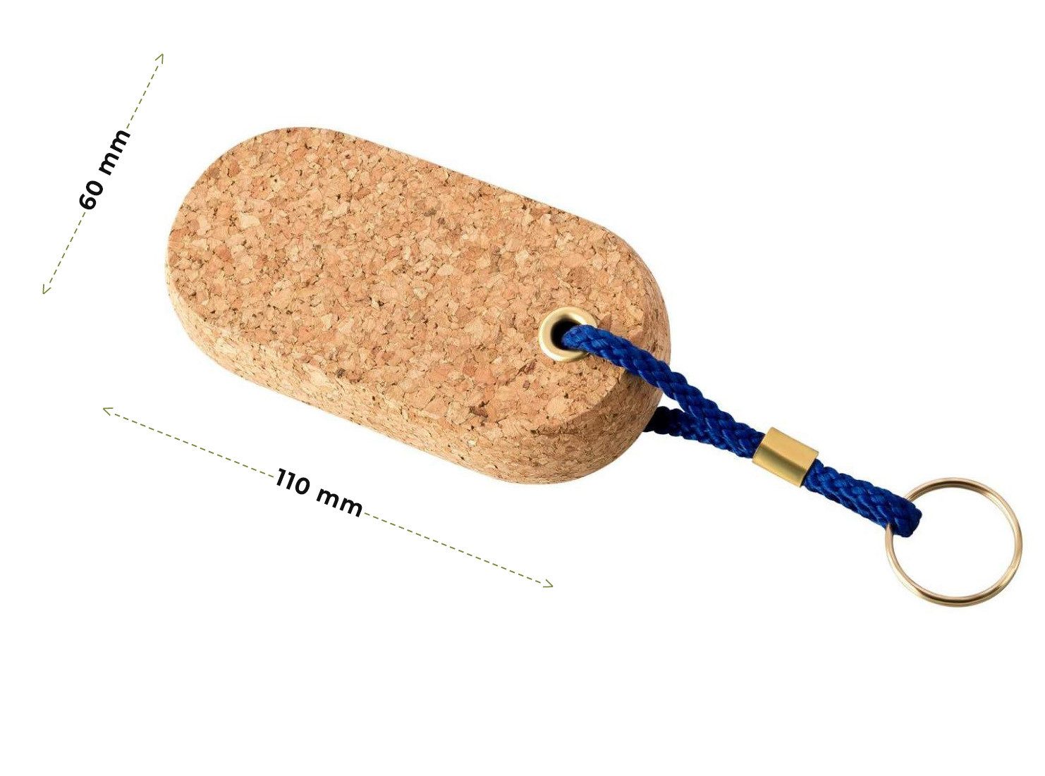 Kork-Deko.de Schlüsselanhänger Schlüsselanhänger aus Kork (schwimmfähig) günstig online kaufen