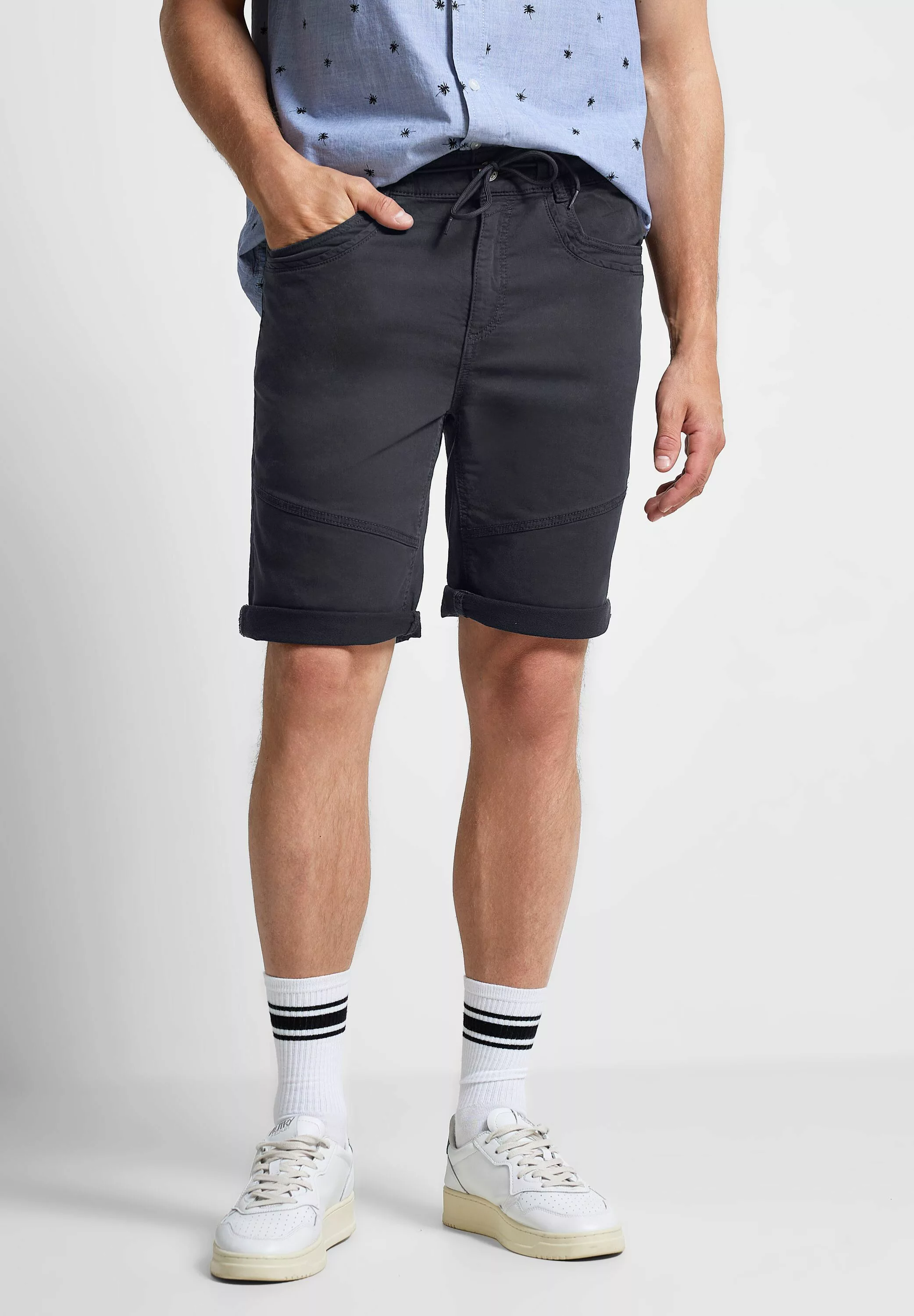 STREET ONE MEN Shorts, 5-Pocket-Style günstig online kaufen