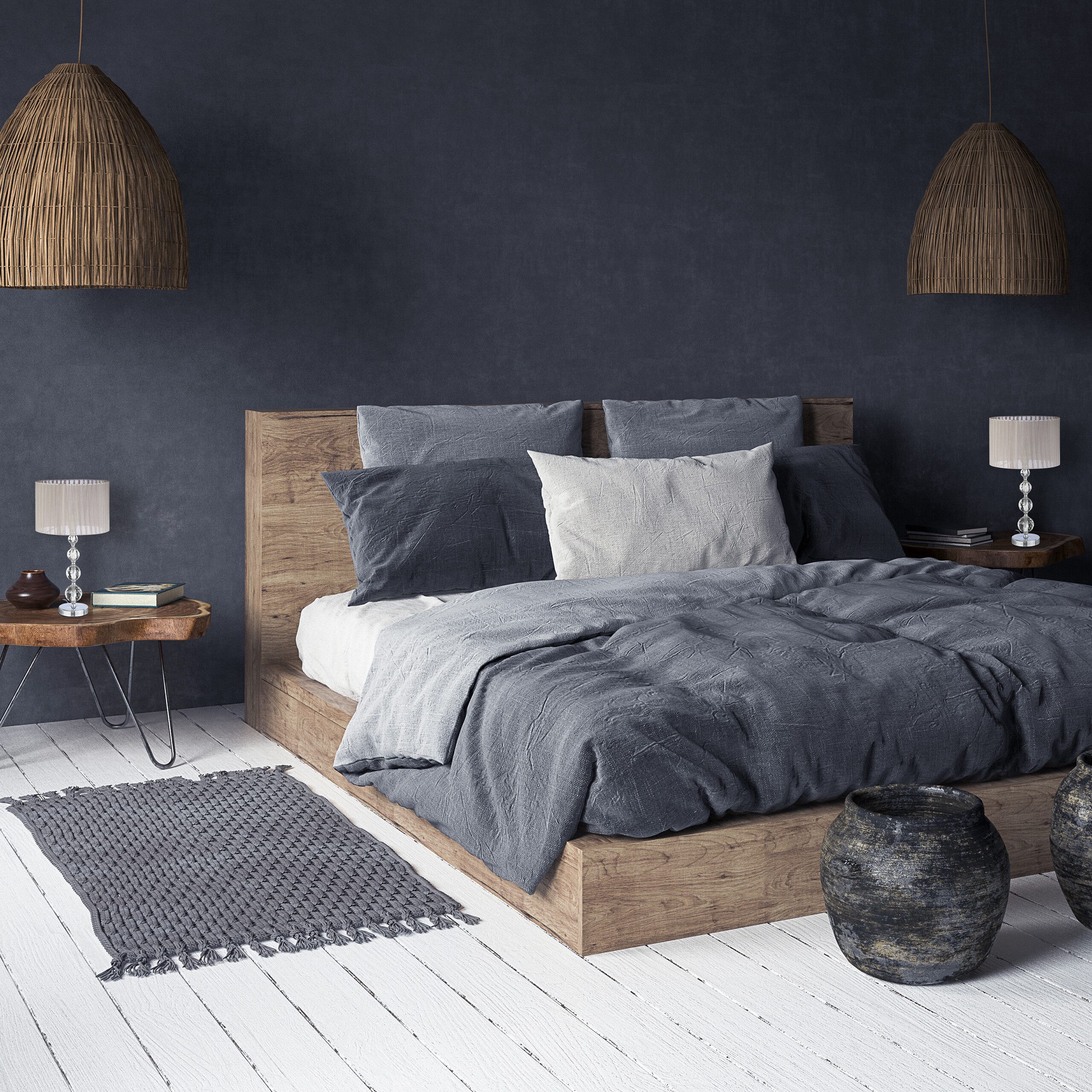 relaxdays Nachttischlampe Tischlampe Kristalloptik 2er Set, günstig online kaufen