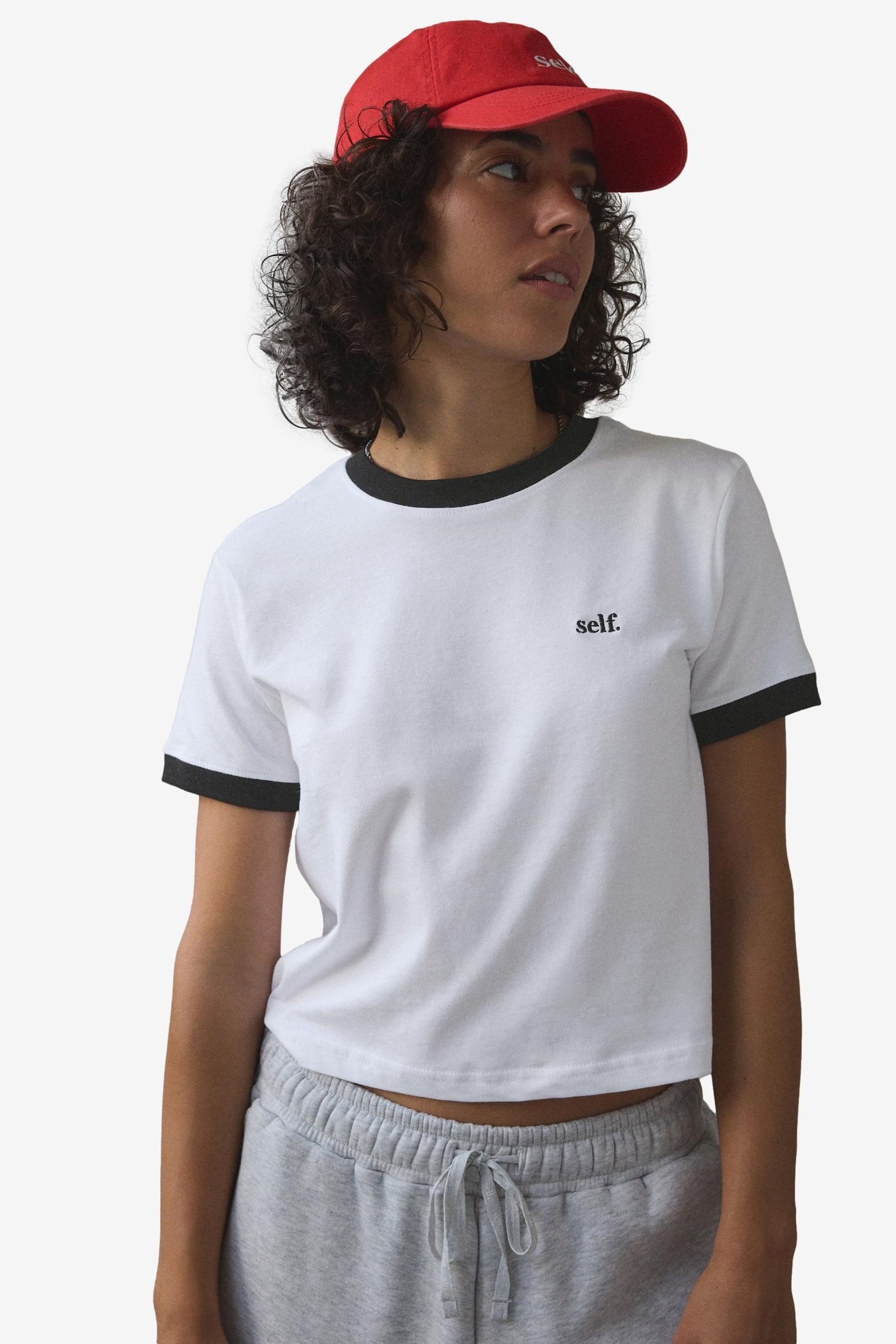 self T-Shirt Self. Verkürztes T-Shirt (1-tlg) günstig online kaufen