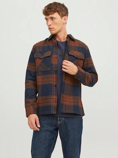 Jack & Jones Karohemd JPRROY CHECK OVERSHIRT L/S SN günstig online kaufen