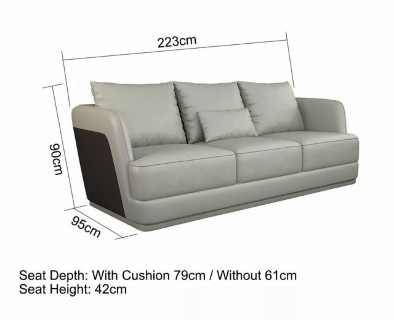 JVmoebel 3-Sitzer, Luxus Sofa Design Couch Polster Moderne Sofas 3 Sitzer günstig online kaufen