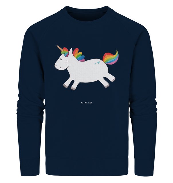 Mr. & Mrs. Panda Longpullover Größe S Einhorn Happy - French Navy - Geschen günstig online kaufen