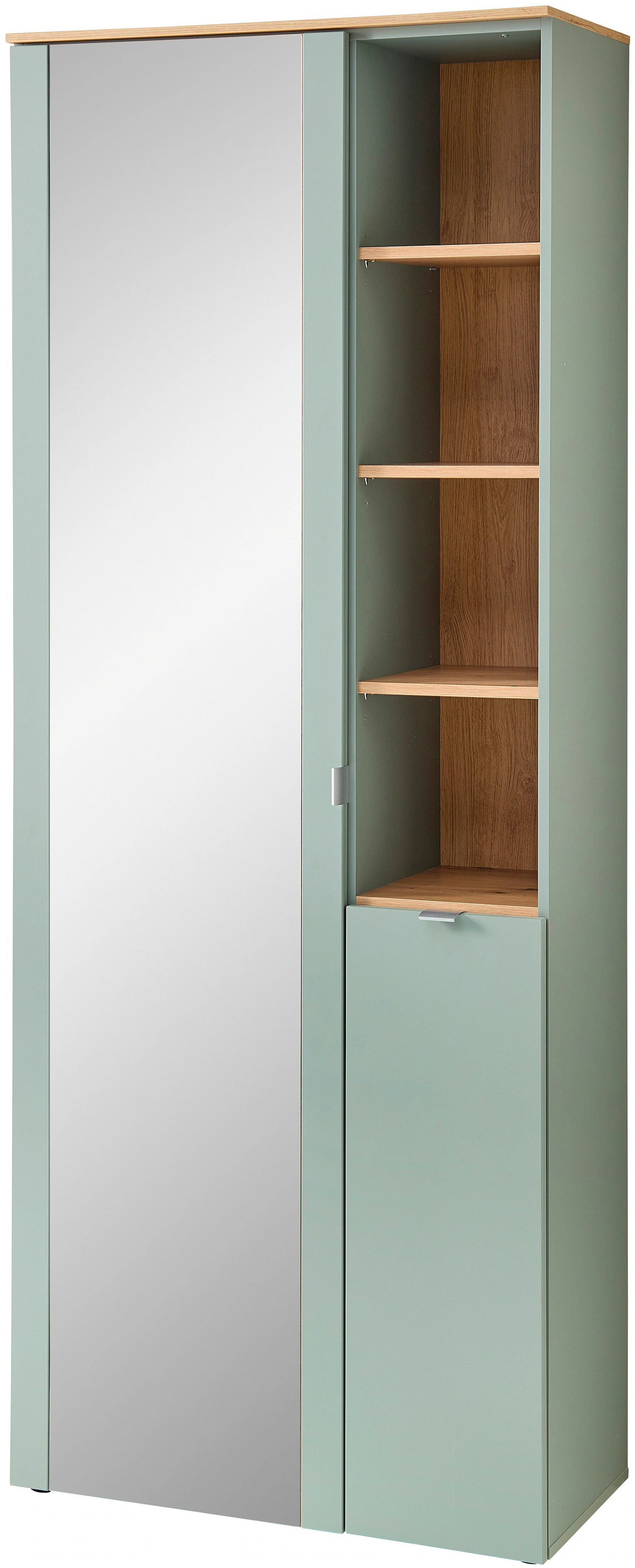 Innostyle Garderobenschrank "BARI Garderobenschrank mit Spiegel, BxHxT 78x2 günstig online kaufen