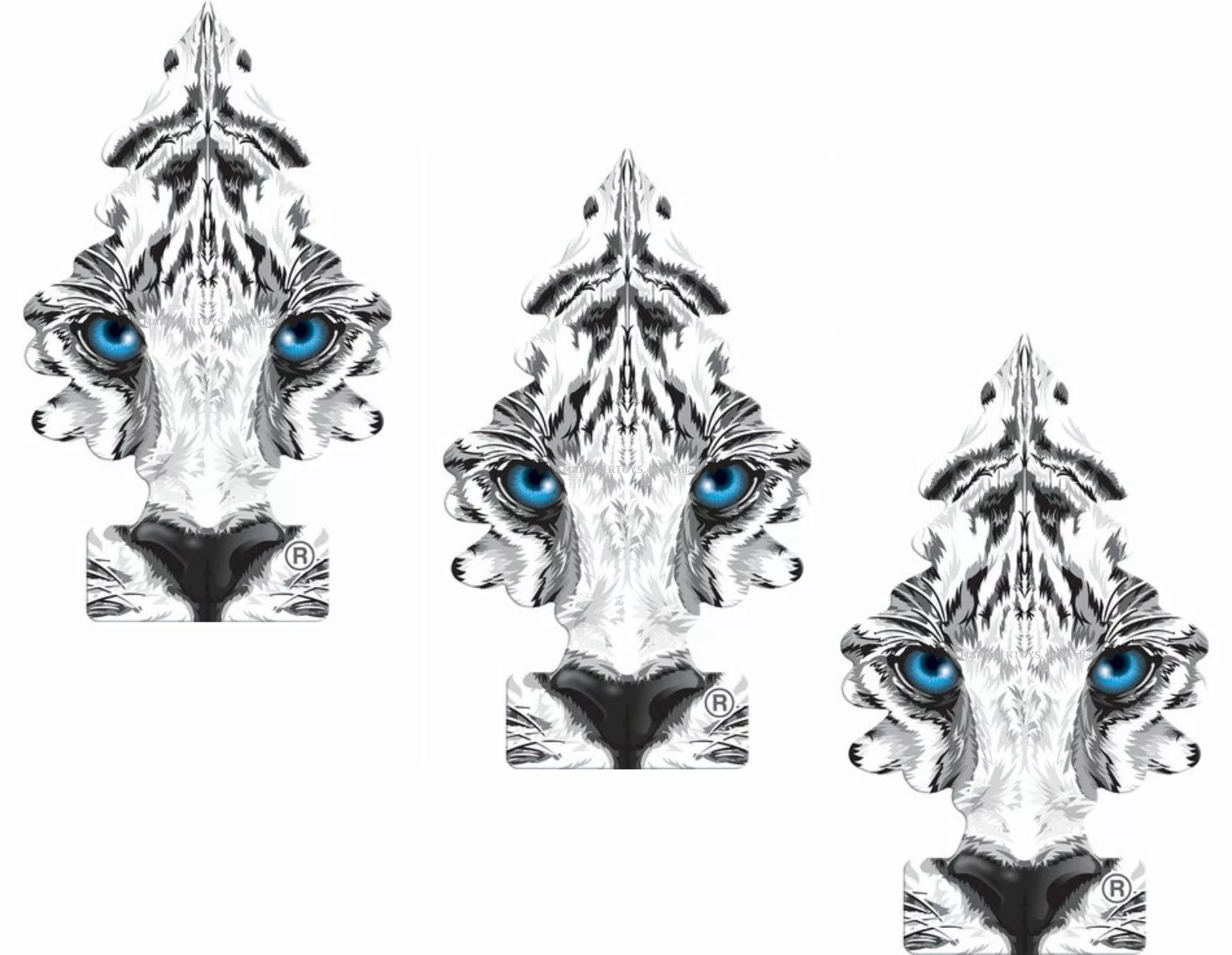 Kunstbaum 3er Duftbäumchen Wild Instinct Wunderbaum günstig online kaufen
