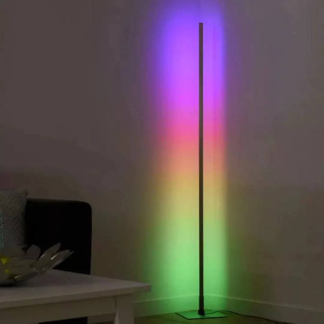 LED-Stehleuchte Henry, fernbedienbar, RGB/CCT günstig online kaufen