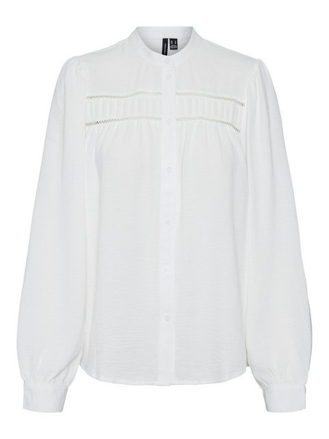 Vero Moda Langarmbluse VMEMMA LS LACE SHIRT WVN GA NOOS günstig online kaufen