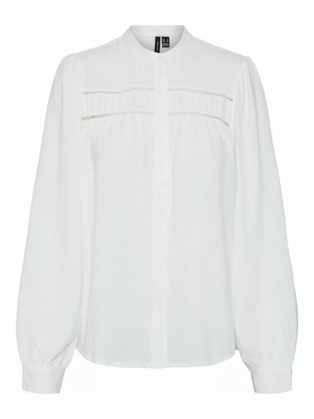 Vero Moda Langarmbluse VMEMMA LS LACE SHIRT WVN GA NOOS günstig online kaufen