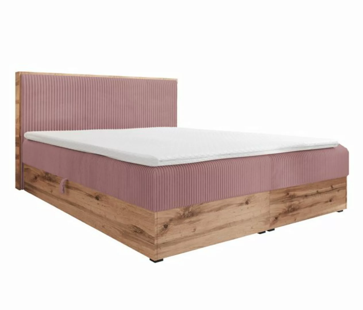 Furnix Boxspringbett Demia Doppelbett 140/160/180x200 Bett mit Kopfstütze u günstig online kaufen