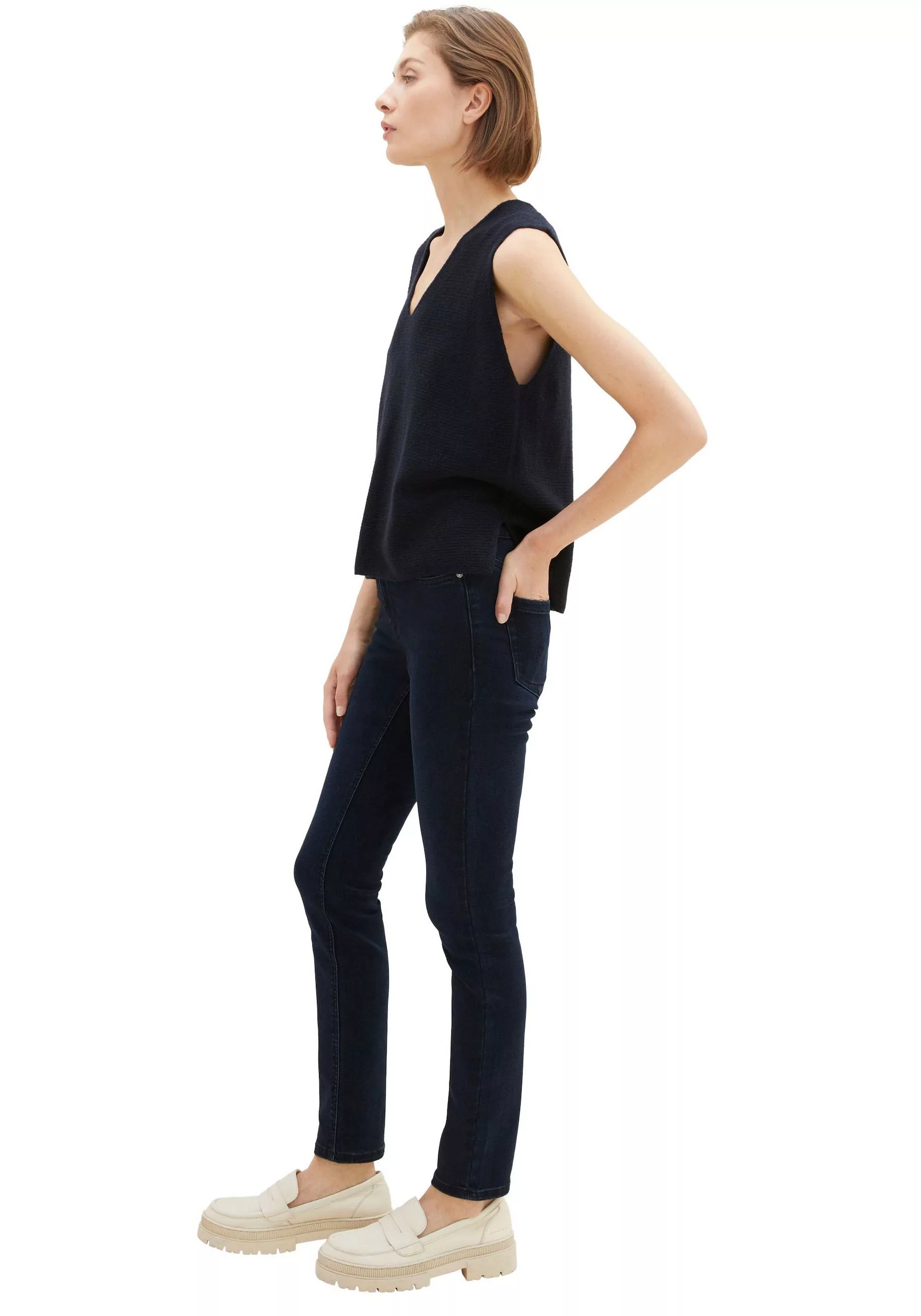 TOM TAILOR 5-Pocket-Jeans mit silberfarbenden Nieten günstig online kaufen