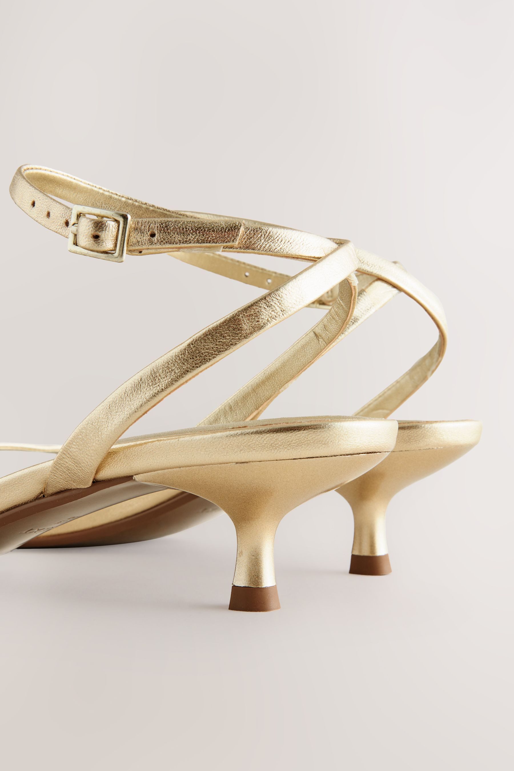 Next Forever Comfort® Ledersandalen mit Kitten-Heel günstig online kaufen