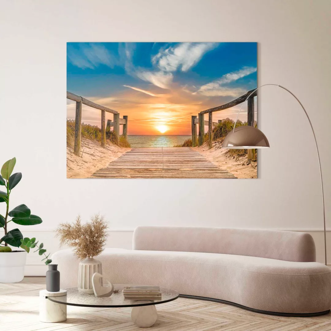 Reinders! Deco-Panel »Sonnenuntergang am Strand« günstig online kaufen