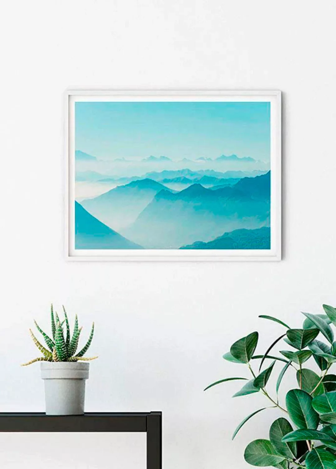 Komar Poster »Mountains View«, Natur, (1 St.), Kinderzimmer, Schlafzimmer, günstig online kaufen