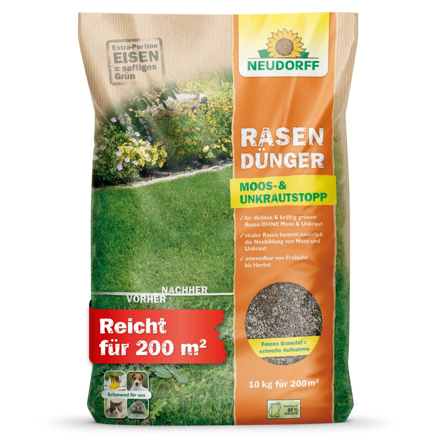 Neudorff Rasen-Dünger Spezial 5Plus1  10 kg günstig online kaufen