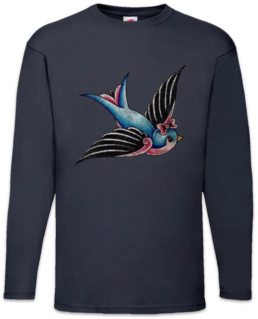 Urban Backwoods Langarmshirt Tattoo Swallow A Langarm T-Shirt Schwalbe Love günstig online kaufen