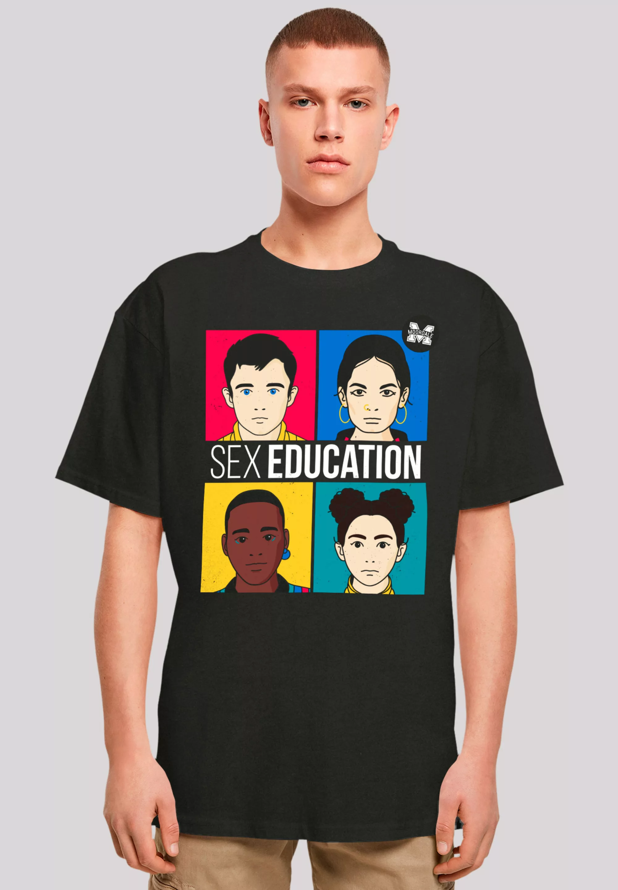 F4NT4STIC T-Shirt "Sex Education Teen Illustrated", Premium Qualität günstig online kaufen