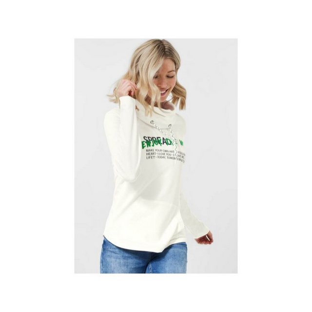Cecil T-Shirt weiß (1-tlg) günstig online kaufen