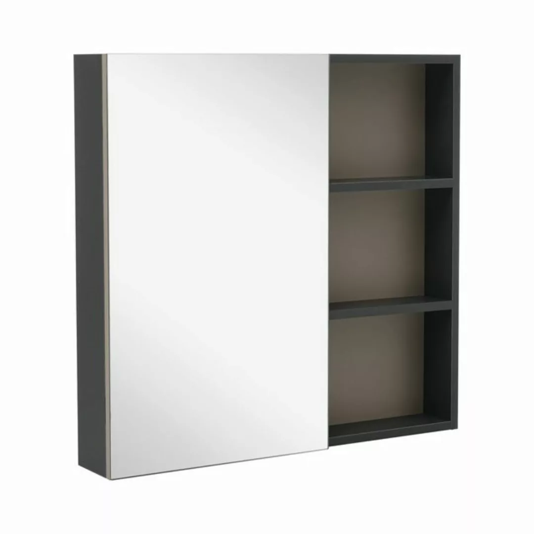 REDOM Badezimmerspiegelschrank Spiegelschrank,Badmöbel (Badschrank,Badspieg günstig online kaufen