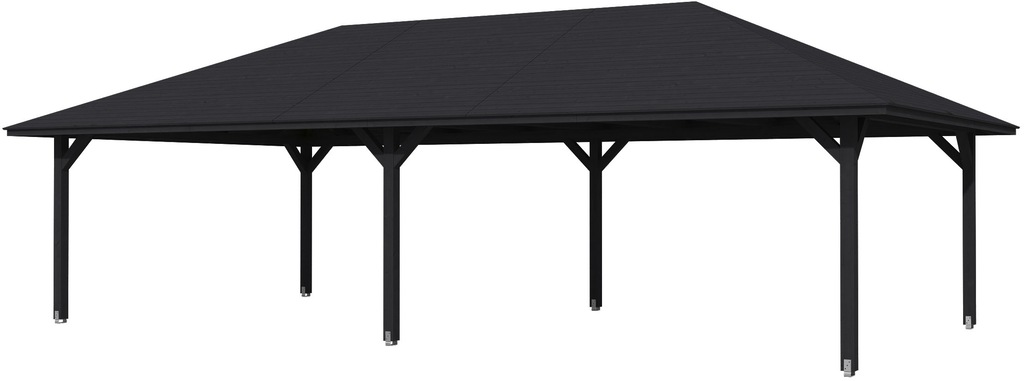 Skanholz Pavillon "Orleans 4", 4-Eck, BxT: 569x1046 cm günstig online kaufen