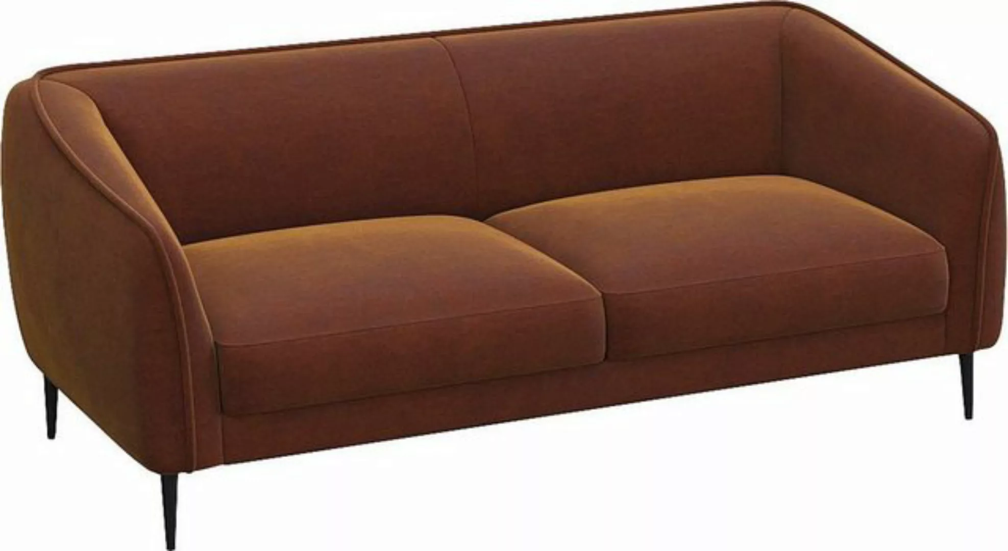 FLEXLUX 2,5-Sitzer »Belle Designsofa, Couch, bequem durch Kaltschaum im Sit günstig online kaufen