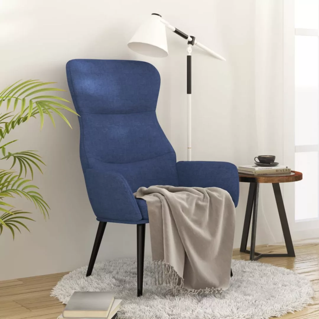 Vidaxl Relaxsessel Blau Stoff günstig online kaufen