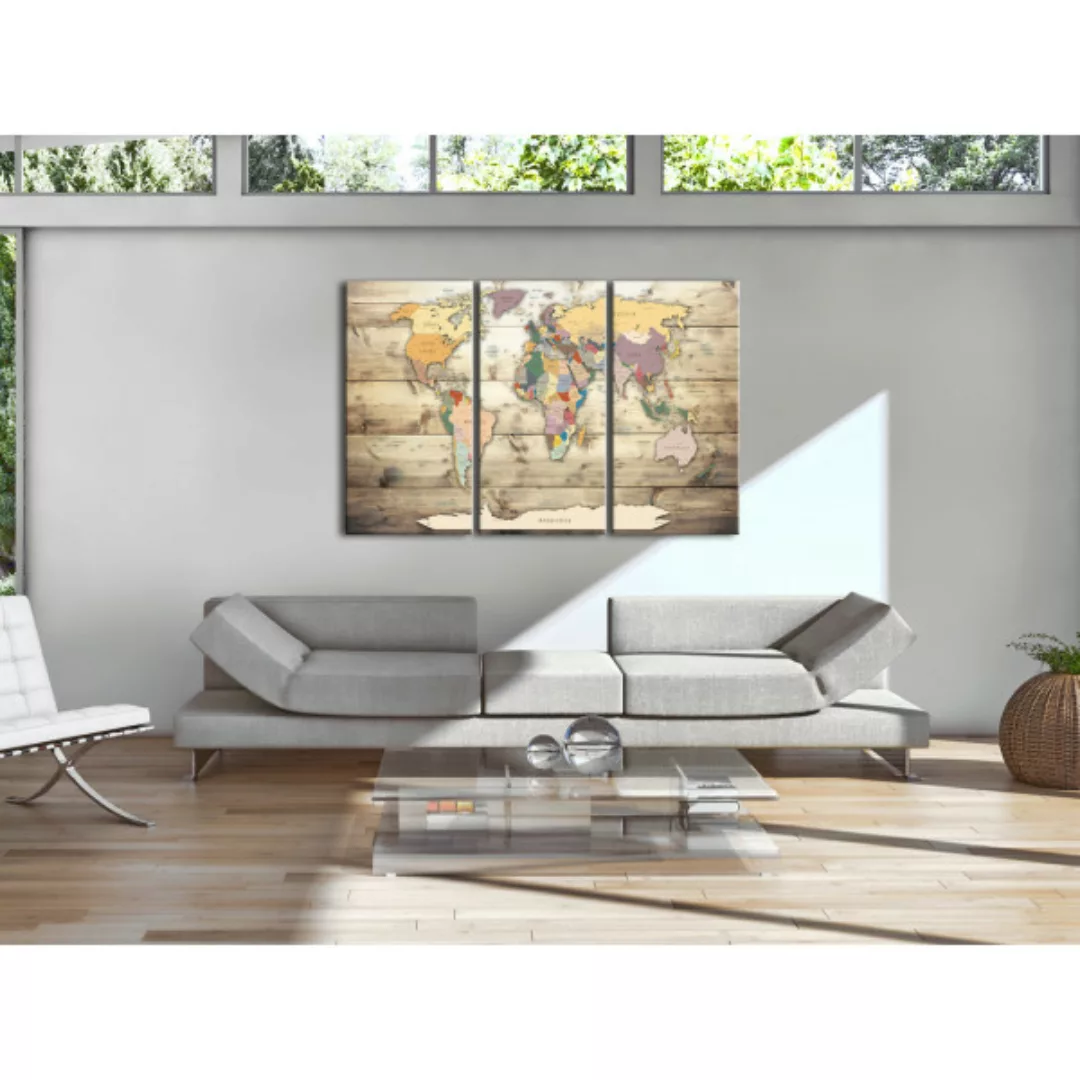 Bild auf Leinwand Map of Dreams XXL günstig online kaufen