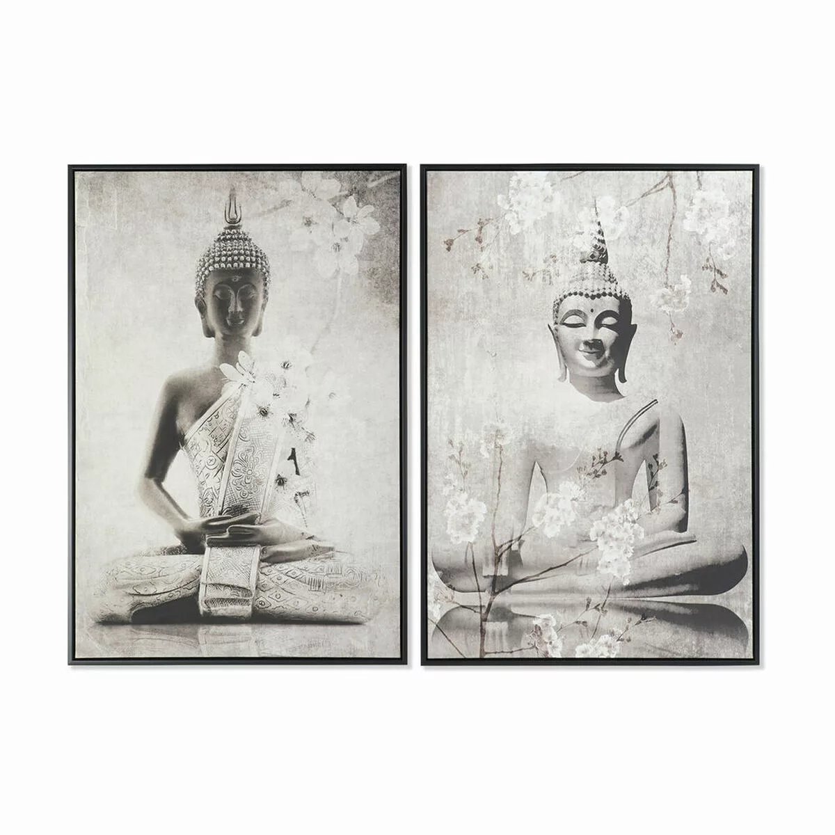 Bild Dkd Home Decor Buddha Orientalisch (63 X 4,5 X 93 Cm) (2 Stück) günstig online kaufen