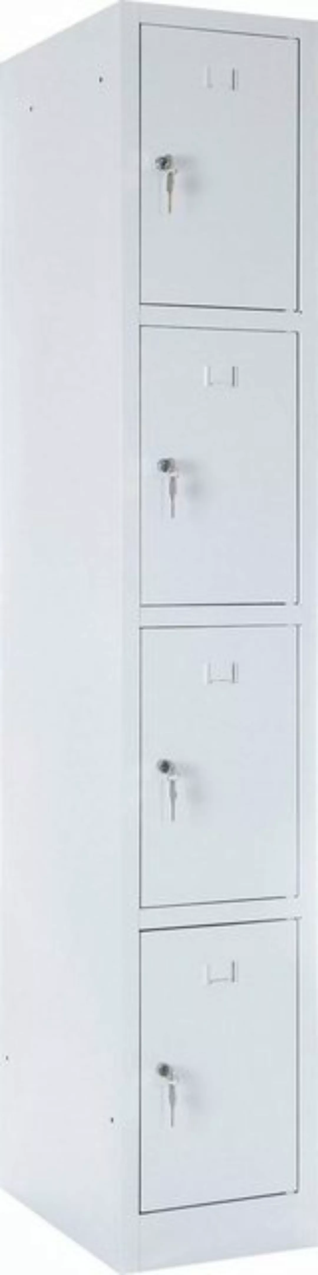 Fächerschrank BxTxH 300x490x1800 mm, lichtgrau günstig online kaufen