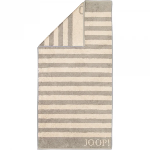 JOOP! Classic - Stripes 1610 - Farbe: Graphit - 70 - Handtuch 50x100 cm günstig online kaufen