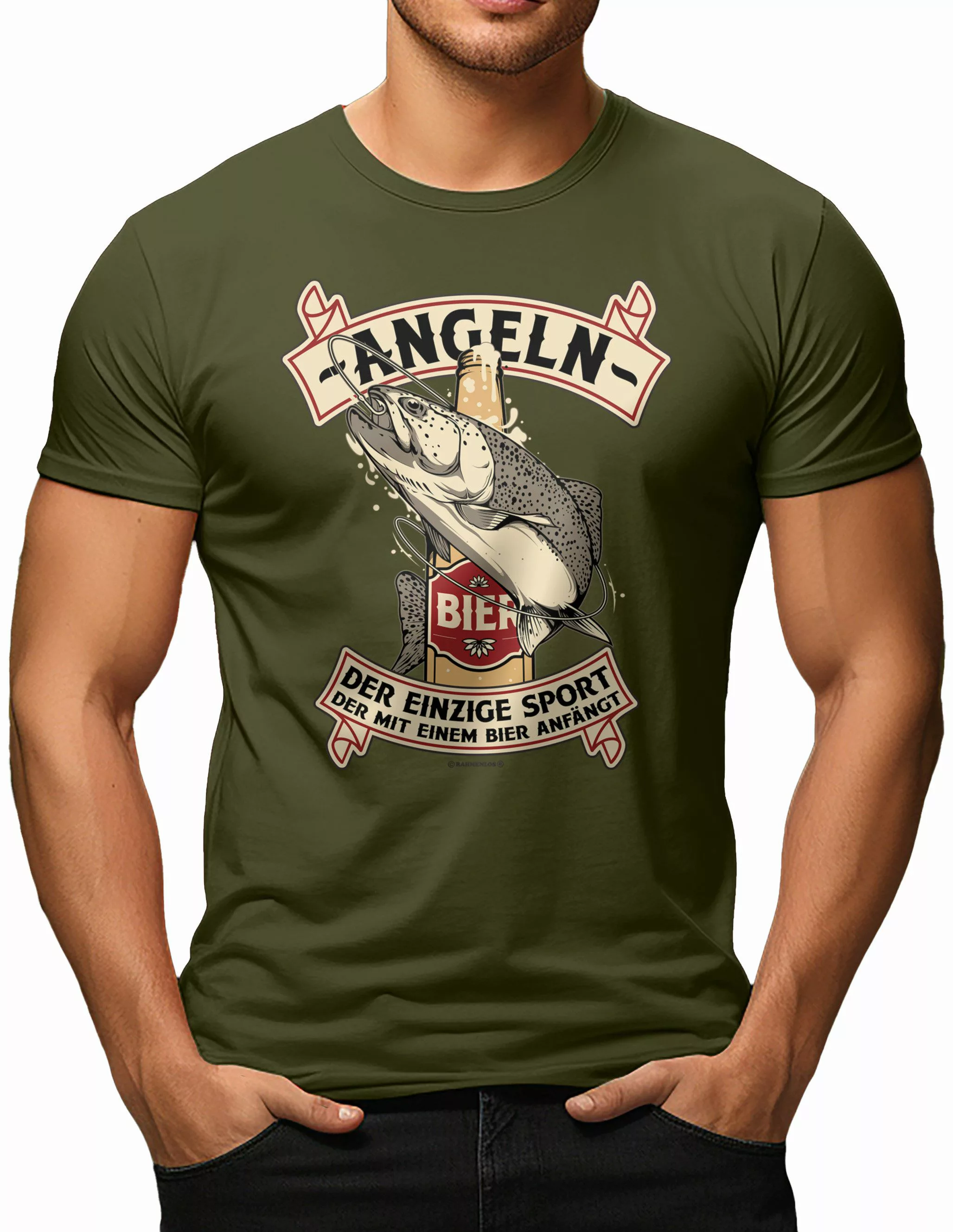 RAHMENLOS® T-Shirt für den relaxten Angler: günstig online kaufen